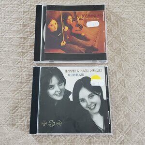 Jennifer & Hazel Wrigley 1999 Mither o' the Sea & 1997 Huldreland Audio CD MINT